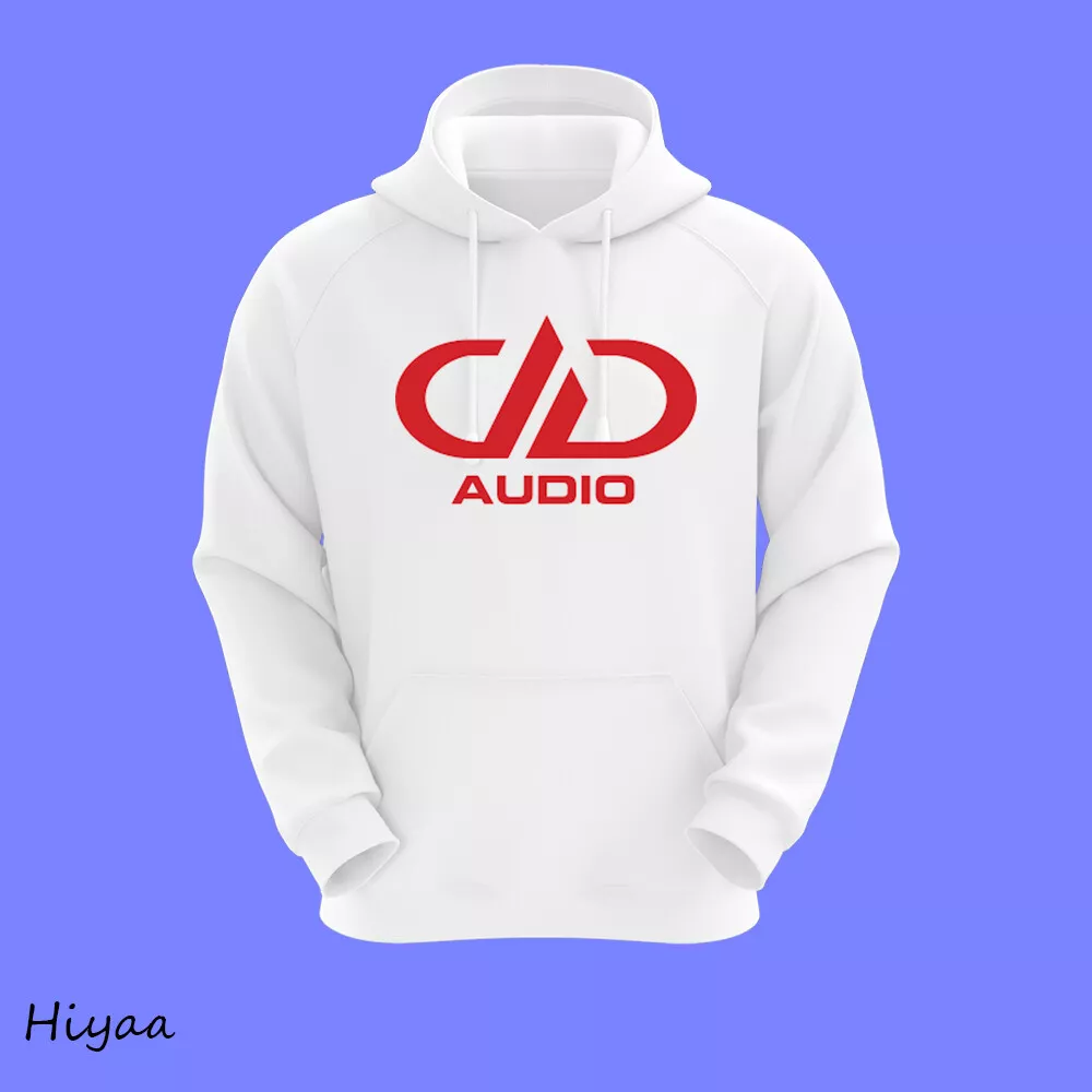 New Dd Digital Designs Audio Logo Hoodie Pullover Free Shipping for Men and Women, up to Size