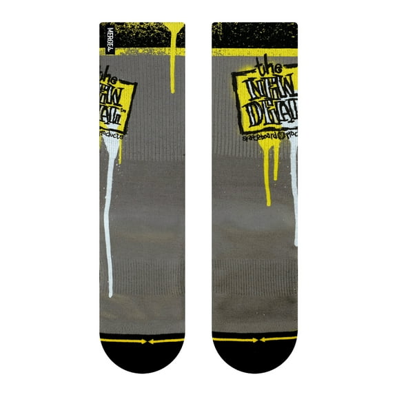 New Deal Napkin Logo Crew Socks
