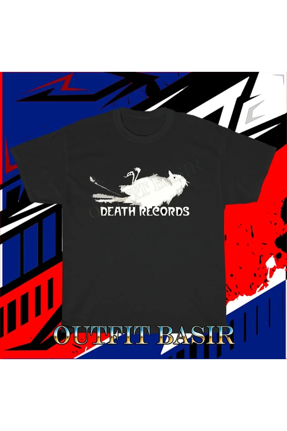 New Death Records Logo T-Shirt Funny Size S to 5XL | eBay