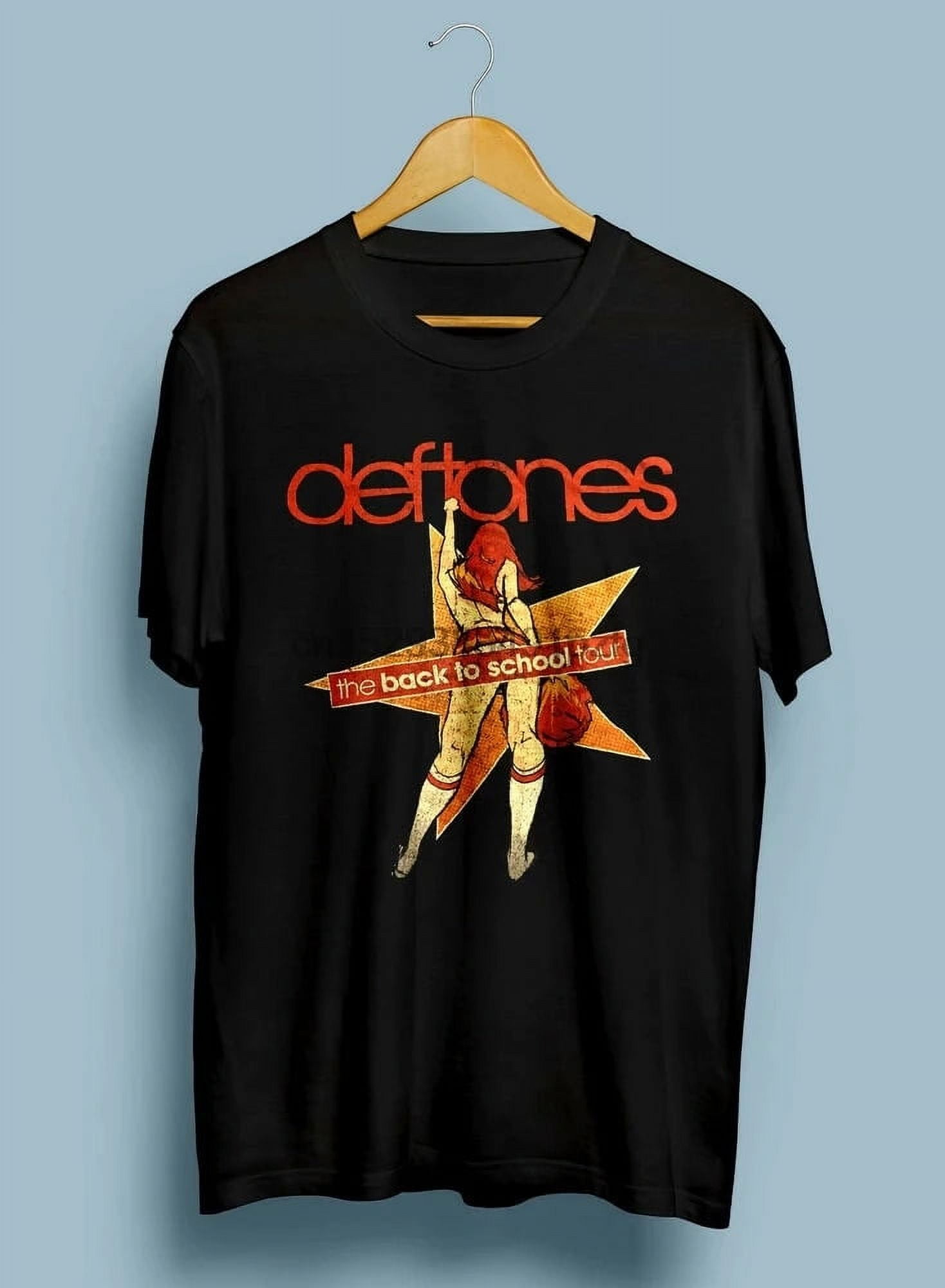 Rare Deftones Band Gift For Fan Black All Size T-Shirt