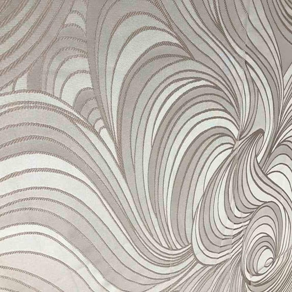New Delhi Metallic Flower Jacquard Fabric - 120 Inch. in Width, | Home Decor