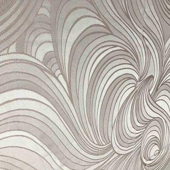 New Delhi Metallic Flower Jacquard Fabric - 120 Inch. in Width, | Home Decor, Blush / Cut by the Yard