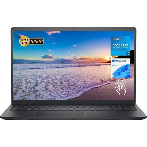 New Dell Inspiron 15.6" FHD Touchscreen Laptop, Intel Core i5-1235U(Beat i7-1195G7), 32GB RAM, 2TB SSD, Windows 11 Home,Black