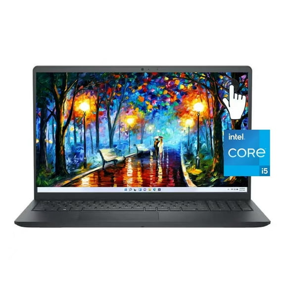 New Dell Inspiron 15.6" Touchscreen Laptop, Intel Core i5-1335U, 32GB RAM, 1TB SSD, SD Reader, 1080P, HDMI, Windows 11 Home,Black