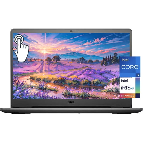 New Dell Inspiron 15 Laptop, 15.6" FHD Touchscreen Display, 13th Gen Intel Core i7-1355U, 16GB RAM, 512GB SSD,Webcam, HDMI,Wi-Fi 6, Bluetooth,Windows 11 Pro,Black