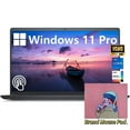 thumbnail image 1 of New Dell Inspiron 15 Laptop, 15.6" FHD Touchscreen, Intel Core i7-1355U, 64GB DDR4 RAM 512GB SSD ,Webcam,HDMI ,Wi-Fi, Bluetooth,Windows 11 Pro with Brand Mouse Pad,Black, 1 of 7