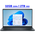 thumbnail image 1 of New Dell Inspiron 3530 Laptop, 15.6" FHD Touchscreen, Intel Core i5-1335U , 32GB RAM, 2TB SSD, SD Reader, Webcam, HDMI, Windows 11 Pro,Black, 1 of 6
