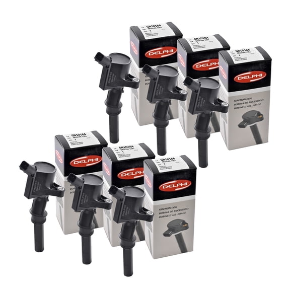 New Delphi Ignition Coil Set of 6 GN10164 For Ford Lincoln Mercury 1997-2012
