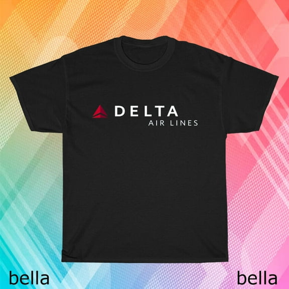 New Delta Air Lines Logo T-Shirt Funny Size S to 5XL
