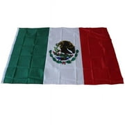 New Design 3'X5' Ft National Mexico Flag Mexican Country Flag Polyester Grommets