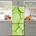 thumbnail image 1 of New Design Fridge Door Mural Sticker Wallpaper Waterproof PVC Refrigerator Freezer Cover Kitchen Cabinet Fridge Renovation, 1 of 5