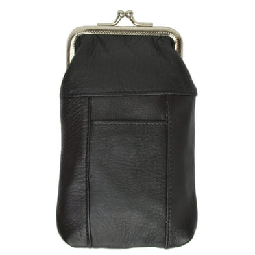 New Design Genuine Leather Cigarette Case with Lighter Pouch 1841
