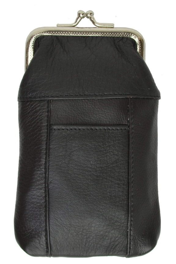 New Design Genuine Leather Cigarette Case with Lighter Pouch 1841