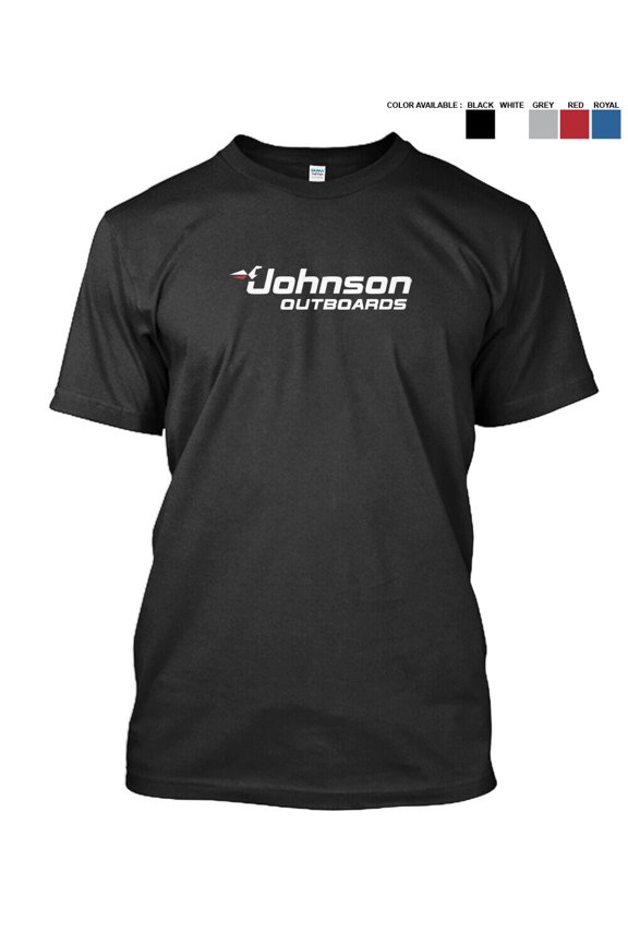 New Design The Johnson Outboard Racing Logo Premium MAN WOMAN T-Shirt S to 3XL