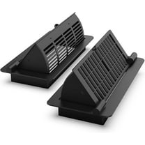 New Design Vent Deflectors 4 x 10 inch, Adjustable Floor Vent Covers For , Home, Office or Ceiling 2pack