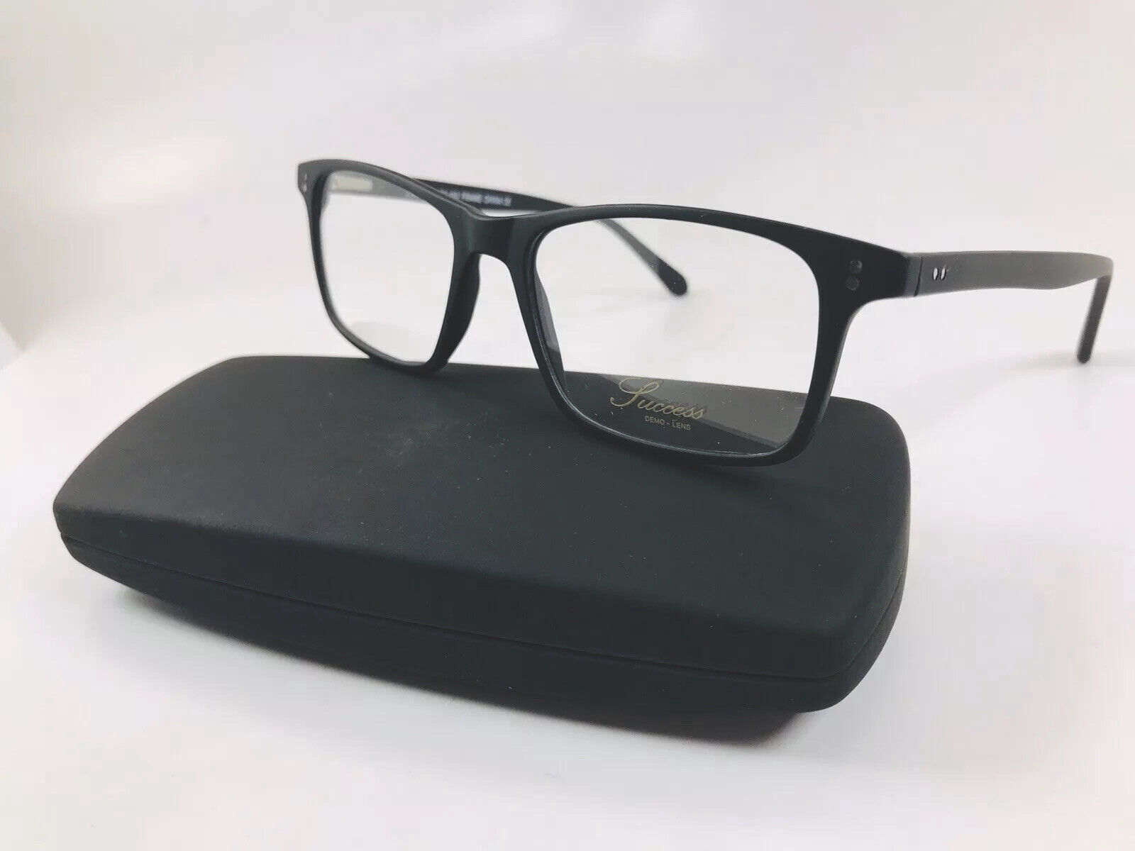 New Designer Inspired SUCCESS SS-103 Matte Black Eyeglasses 51mm with Case New Designer Inspired SUCCESS SS-103 Matte Black Eyeglasses  main image 2