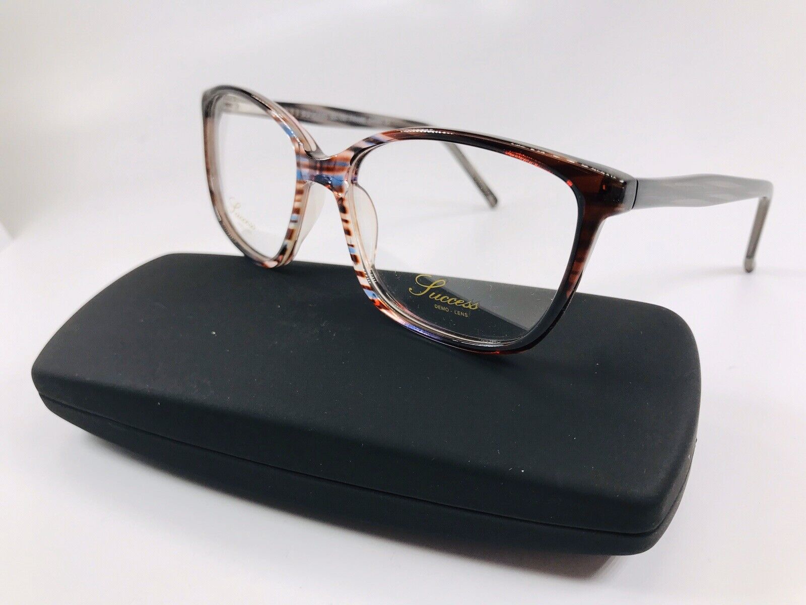 New Designer Inspired SUCCESS SS-105 Burgundy Mist Eyeglasses 54mm with Case e13a0f0b-4a66-4d9f-9b65-  main image 4
