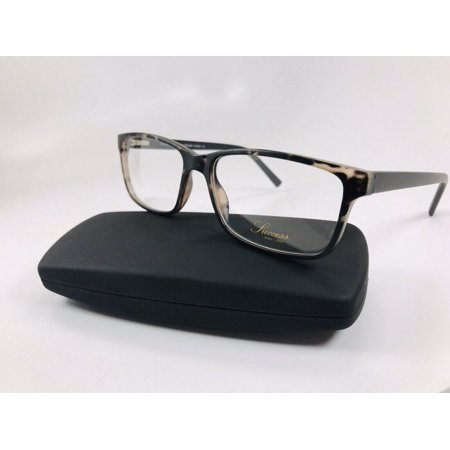 New Designer Inspired SUCCESS SS-110 Matte Brown & Demi Eyeglasses 60mm w/Case