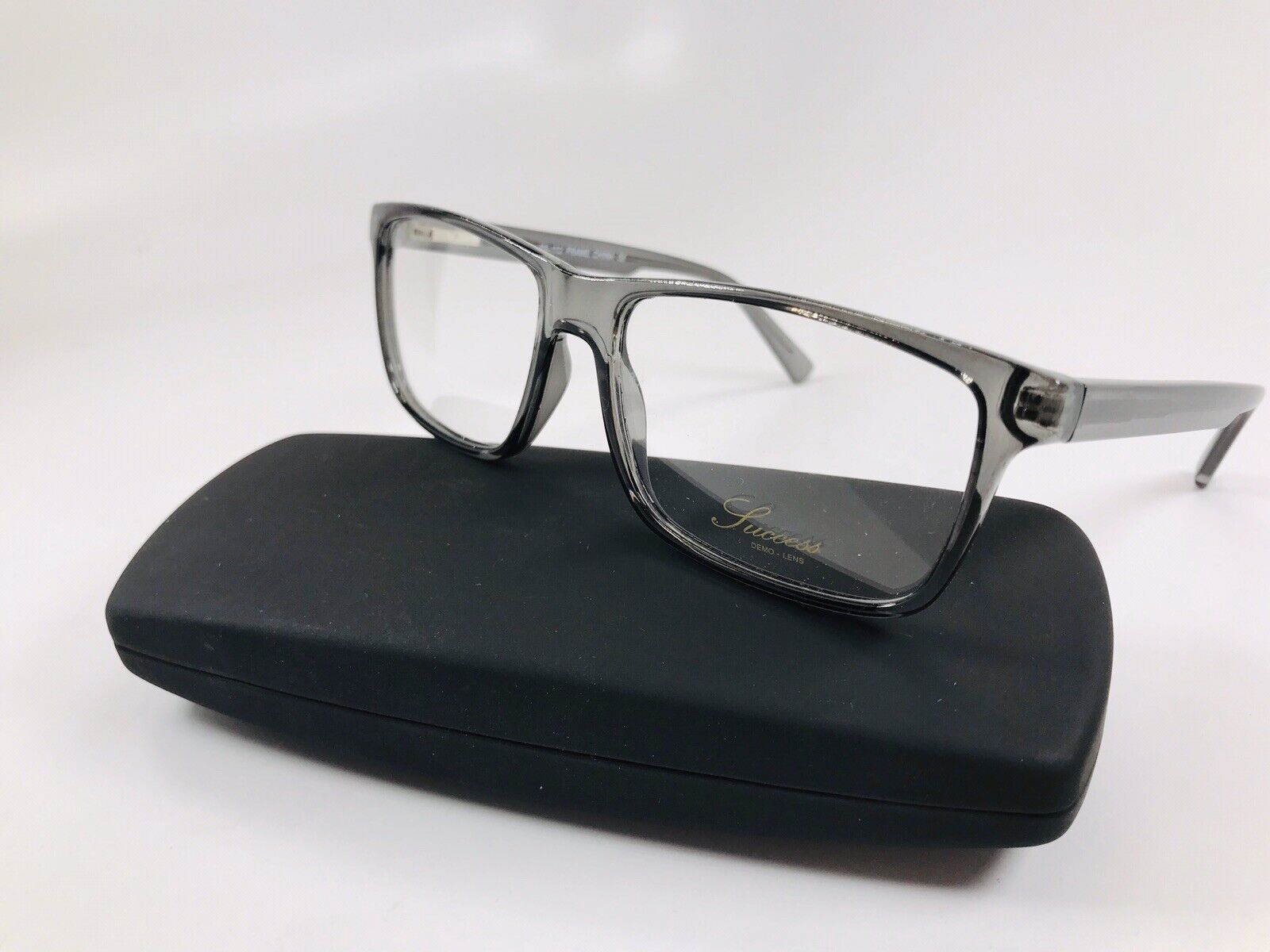 New Designer Inspired SUCCESS SS-112 Tortoise Eyeglasses 55mm with Case New Designer Inspired SUCCESS SS-112 Smoke Eyeglasses 55mm  main image 3