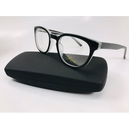 New Designer Inspired SUCCESS SS-125 Matte Black Eyeglasses 47mm with Case
