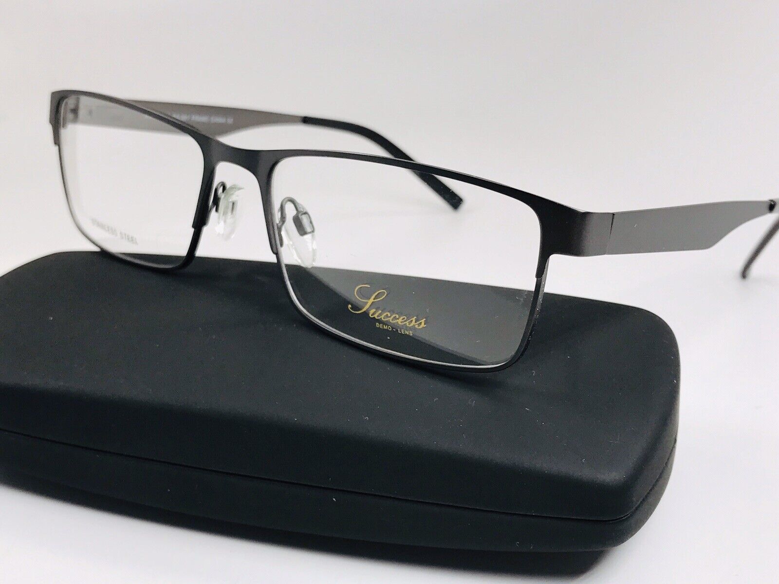 New Designer Inspired SUCCESS SS-391 Pewter Eyeglasses 59mm  display picture 2