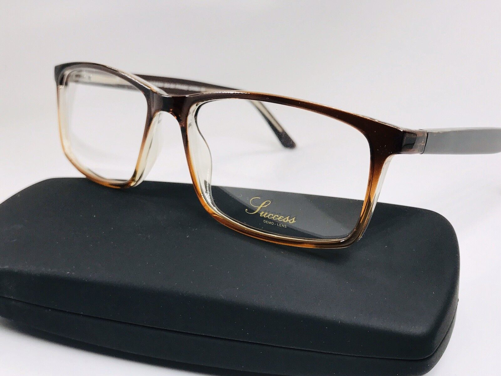 New Designer Inspired SUCCESS SS-96 Brown Fade Eyeglasses  display picture 3
