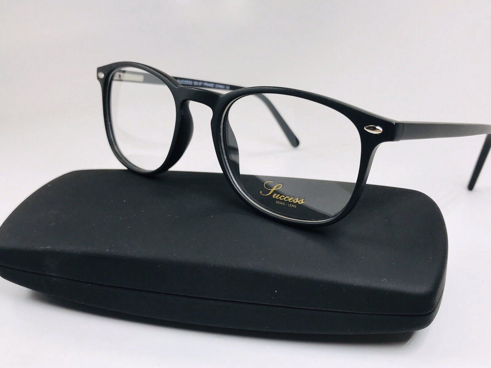 New Designer Inspired SUCCESS SS-97 Matte Black Eyeglasses  display picture 1