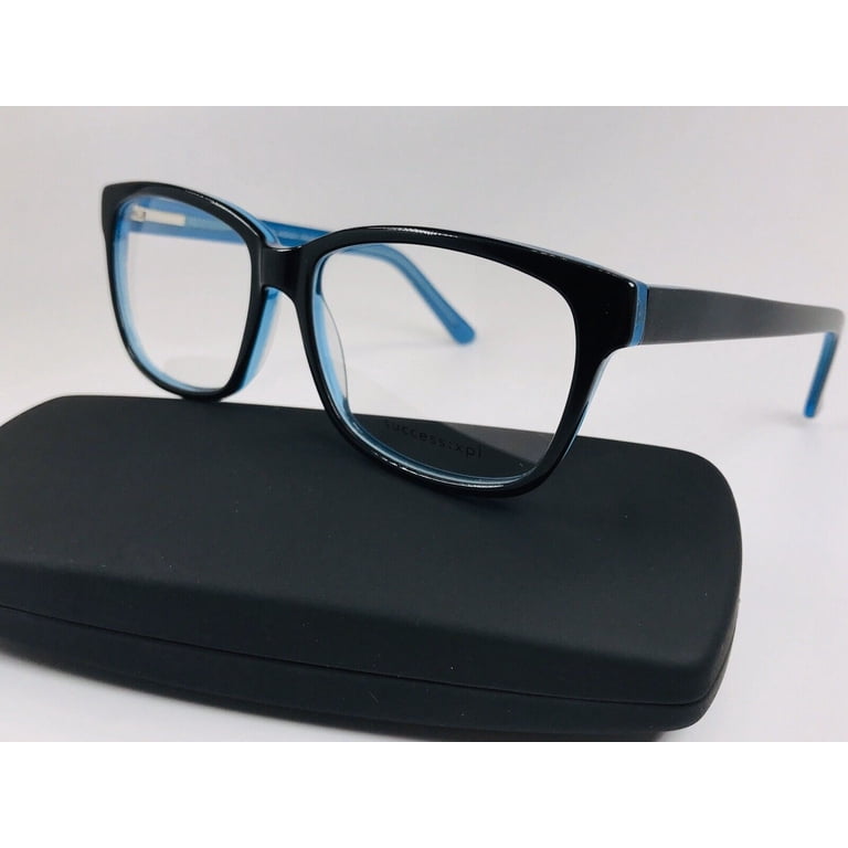 New Designer Inspired SUCCESS XPL Black & Teal WENDY Eyeglasses 55mm with Case New Designer Inspired SUCCESS XPL Black & Teal WENDY  main image 4