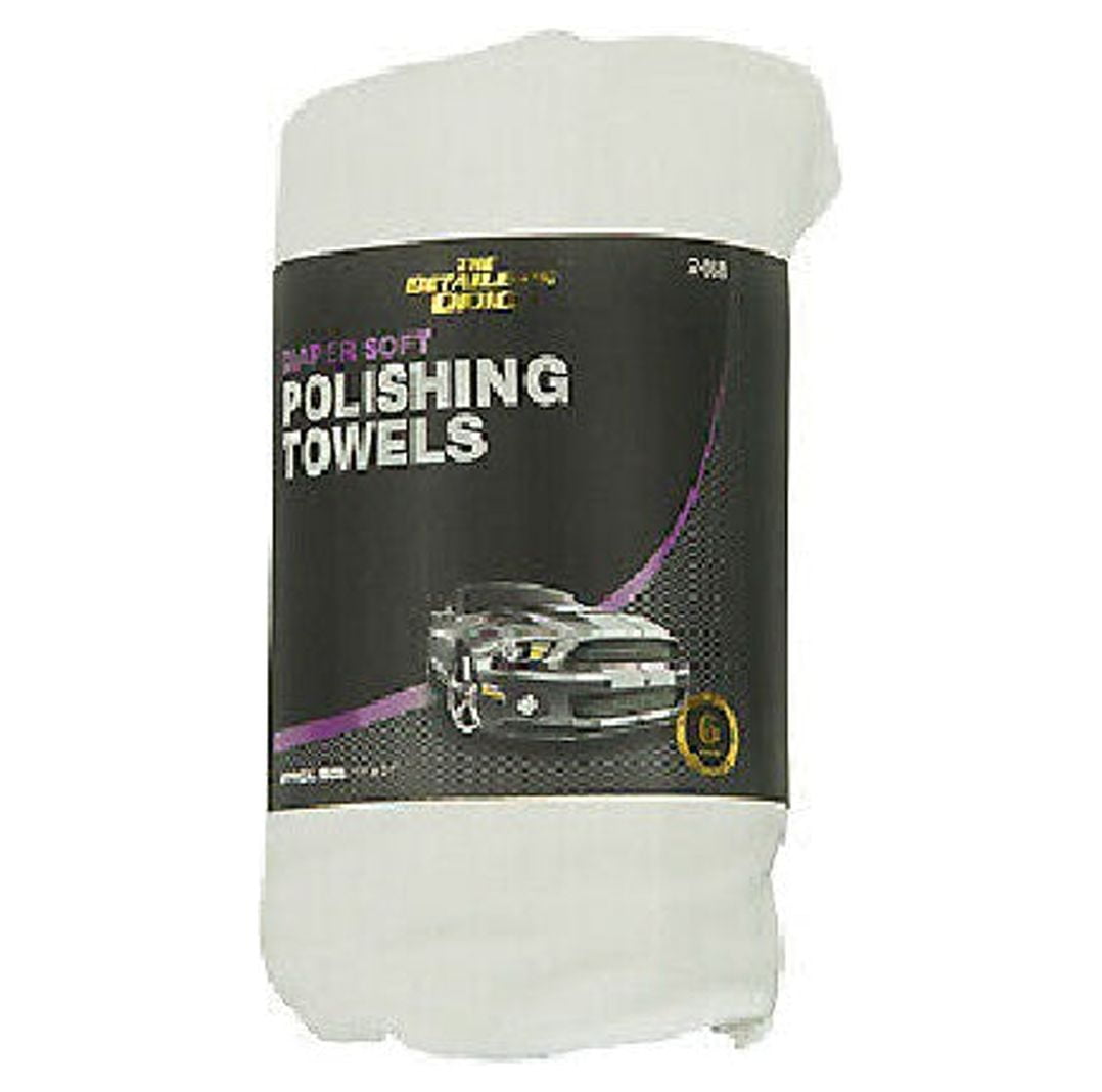 New Detailer's Choice 2668 Car Polishing Cloth, Cotton, 11 inch x 17
