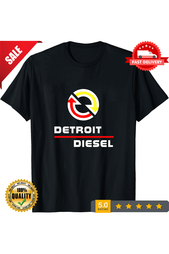 New Detroit Diesel Logo American Funny T-Shirt Size S to 5XL, NEW INSTOCK-TH82133