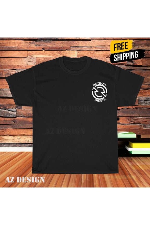 New Detroit Diesel Power Logo Men's T-Shirt funny Size S to 5XL