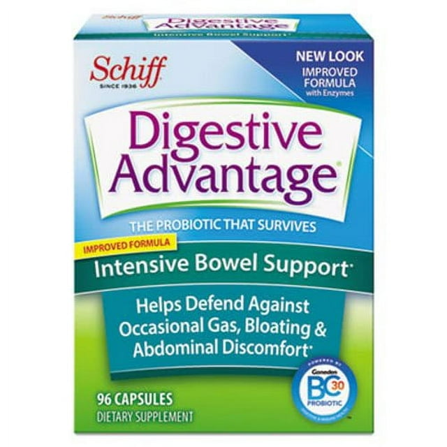 New Digestive Advantage Intensive Bowel Support Capsule, 96 Count , Each