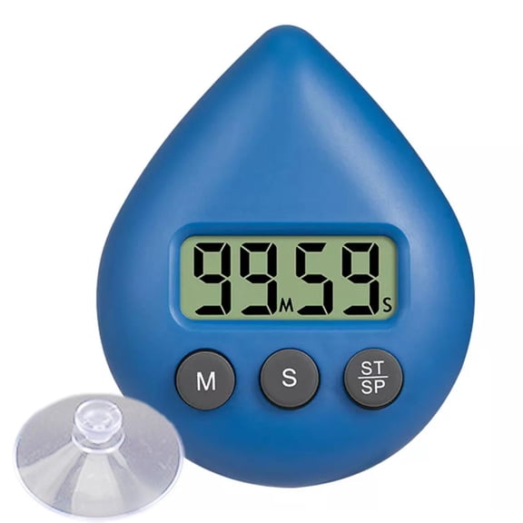 New Digital Timer Waterproof Energy Saver Three Color DIGITAL SHOWER TIMER U6C9