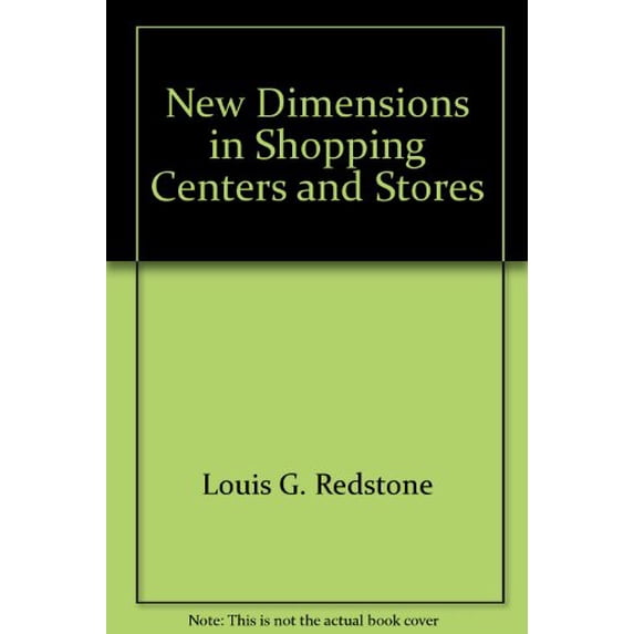 Pre-Owned New dimensions in shopping centers and stores (Hardcover) 0070513686 9780070513686
