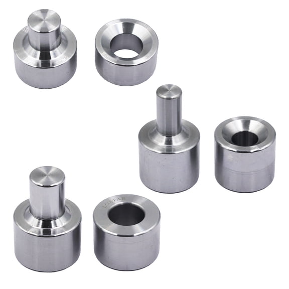 New Dimple Die Set 3 Piece (1/2" / 3/4" / 1")