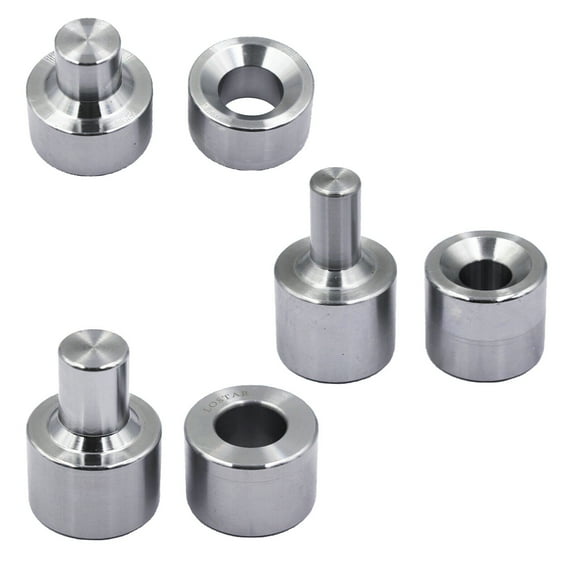 New Dimple Die Set 3 Piece (1/2" / 3/4" / 1")