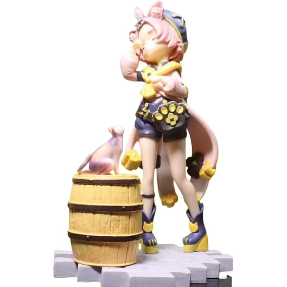 New Diona Figure Genshin Impact Diona Figurine 16cm/6.3inch Handmade PVC Anime Cartoon Manga Game Character Model Statue Collectible Craft Gift