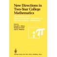 thumbnail image 1 of New Directions in Two-Year College Mathematics: Proceedings of the Sloan Foundation Conference on Two-Year College Mathe, (Paperback), 1 of 1
