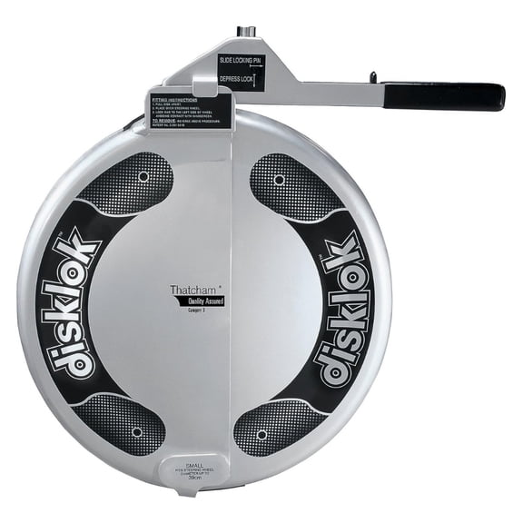 New Disklok LHDSMLSILDSK Automotive Steering Wheel Lock - Vehicle Security Device
