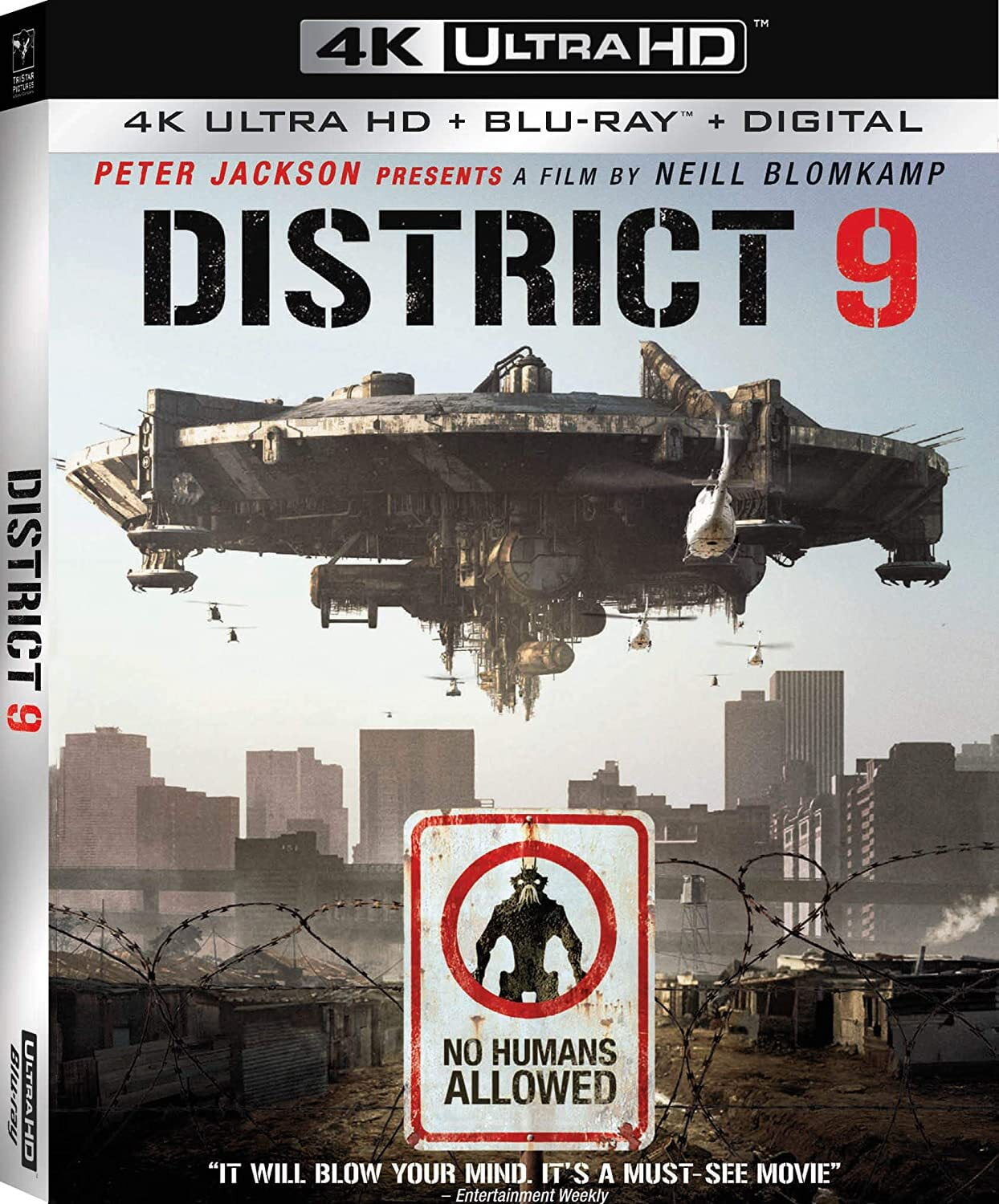 District 9 - Blu-ray + Digital 4K from Producer Peter Jackson and