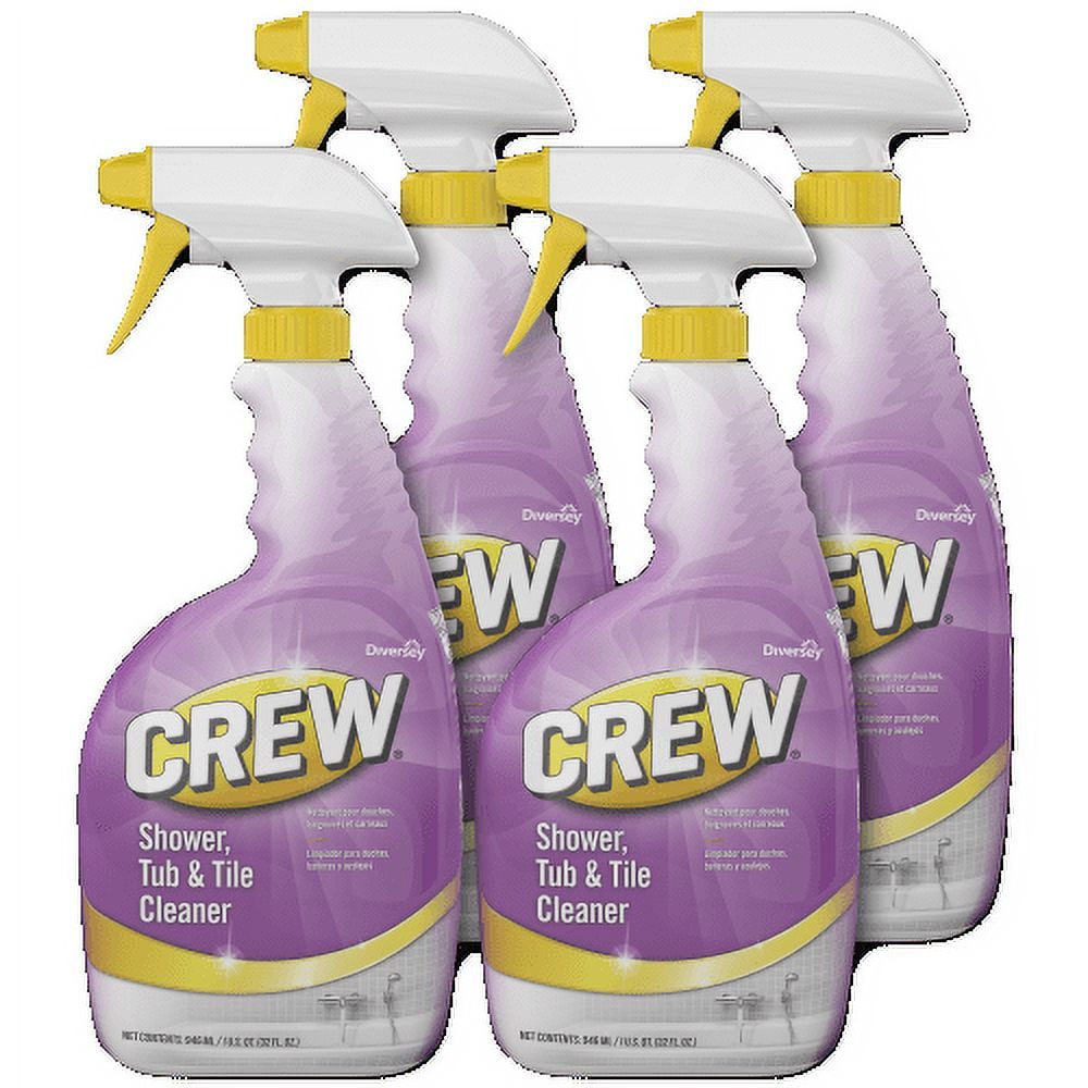 Diversey Crew Shower, Tub & Tile Cleaner, Liquid, 32 oz