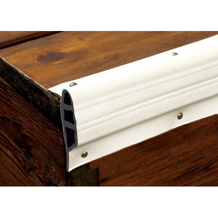 New Dock Pro Medium Edge Gard taylor 46058 3-13/16"H x 1-7/8" W Length 10' Coil Retail White