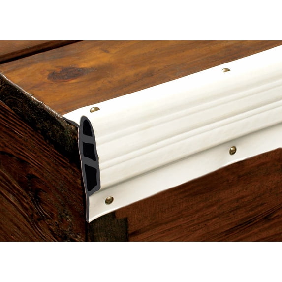 New Dock Pro Medium Edge Gard taylor 46058 3-13/16"H x 1-7/8" W Length 10' Coil Retail White