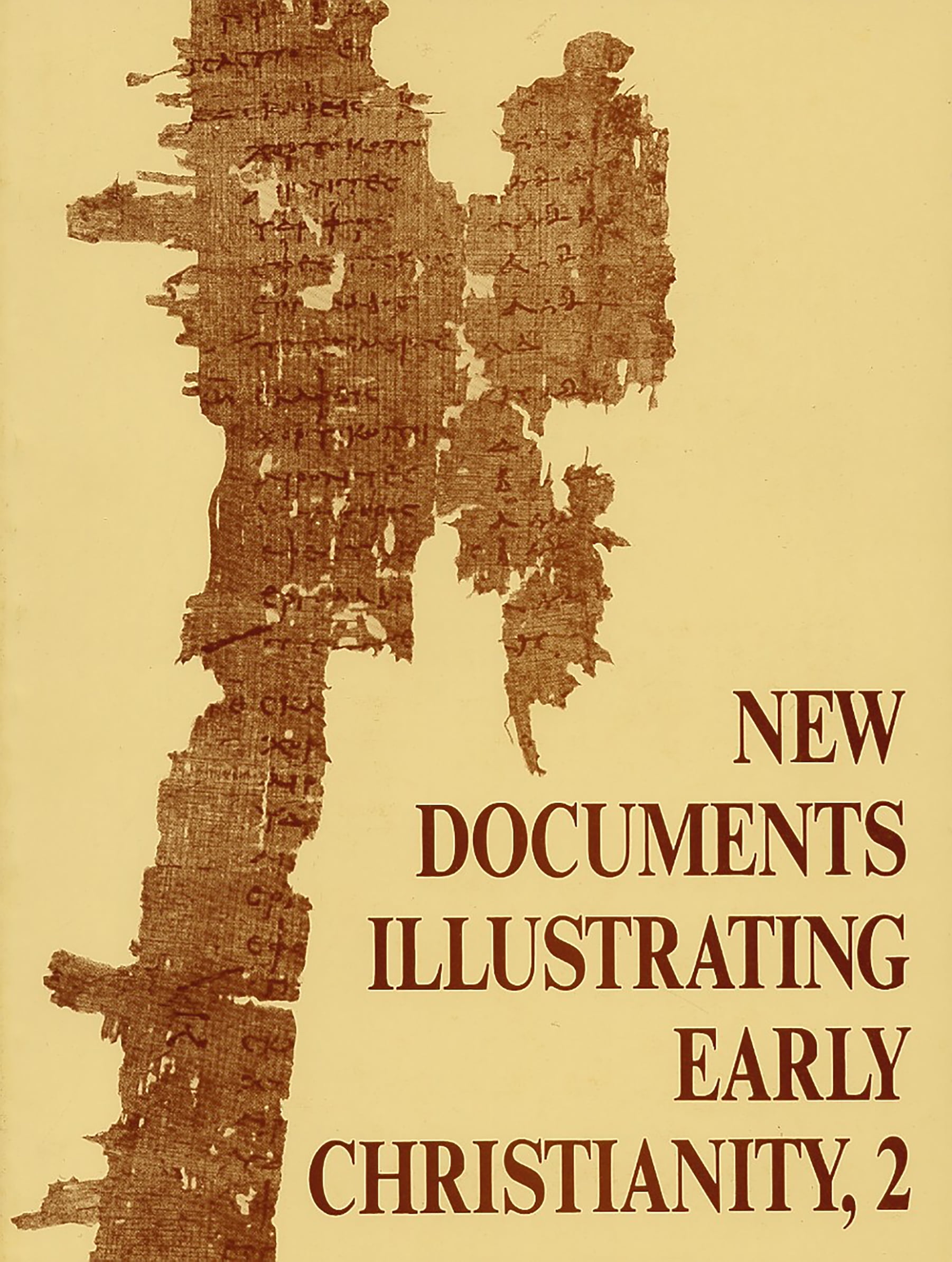 New Documents Illustrating Early Christianity (NDIEC): New Documents ...
