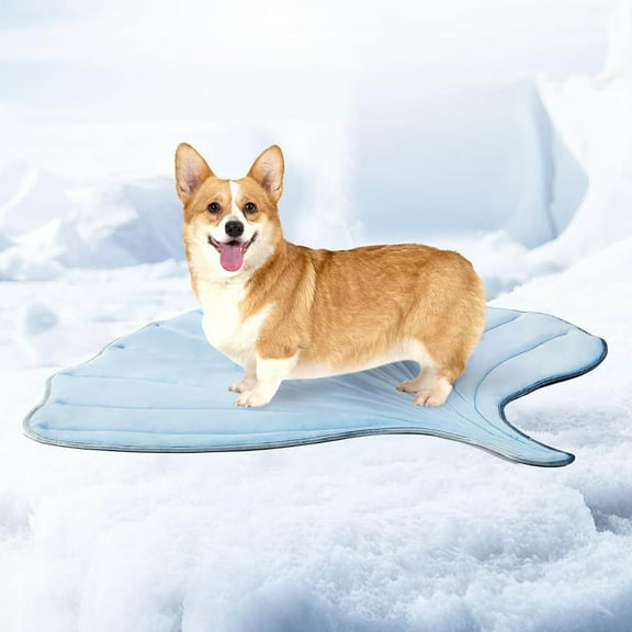 New Dog Cooling Mats,Cat Cooling Mat Pet Leaf Shaped Cotton Cat Bed Pad, Leaf Shaped Pet Coolings Pad Washable And Summer Pet Pad for Dogs and Cats Indoor Outdoor