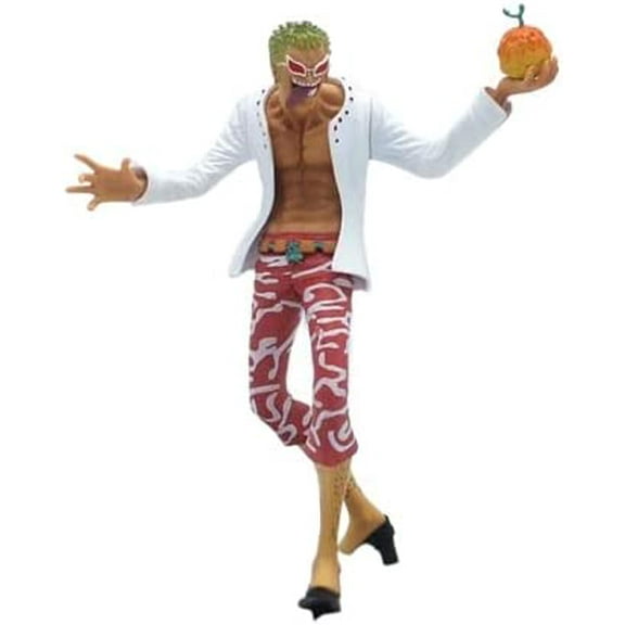 New Donquixote Doflamingo Collectible Character Figurine Animated Statue Desktop Ornament Car Decorations Fan Collection Anime Souvenirs