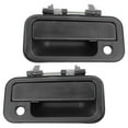 thumbnail image 1 of New Door Handle Textured Black Front Outer Pair Set for Amigo Pup Rodeo Passport Fits select: 1991-1997 ISUZU RODEO, 1988-1995 ISUZU CONVENTIONAL, 1 of 5