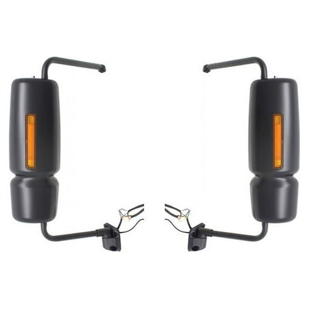New Door Mirror Pair Fits International Harvester Workstar 7600 08-17 3561620C96
