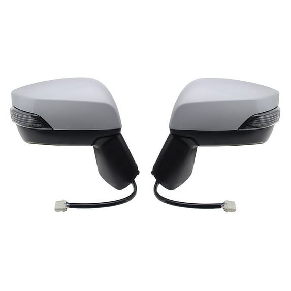 New Door Mirror Pair Fits Subaru Crosstrek 2016 91054Va201 91054Va211 91054Va400