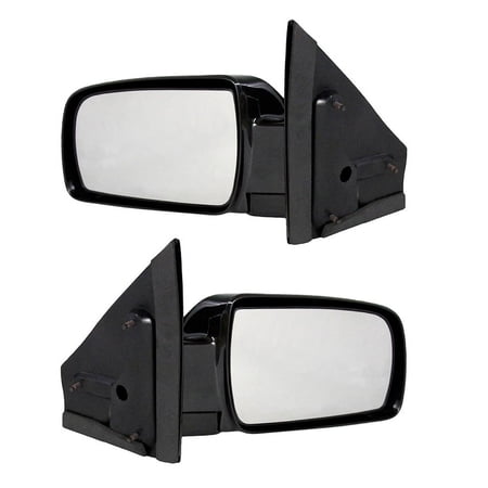 New Door Mirrors Pair Fits Chevrolet Astro 1988-2005 15757377 15757378 Gm1321158